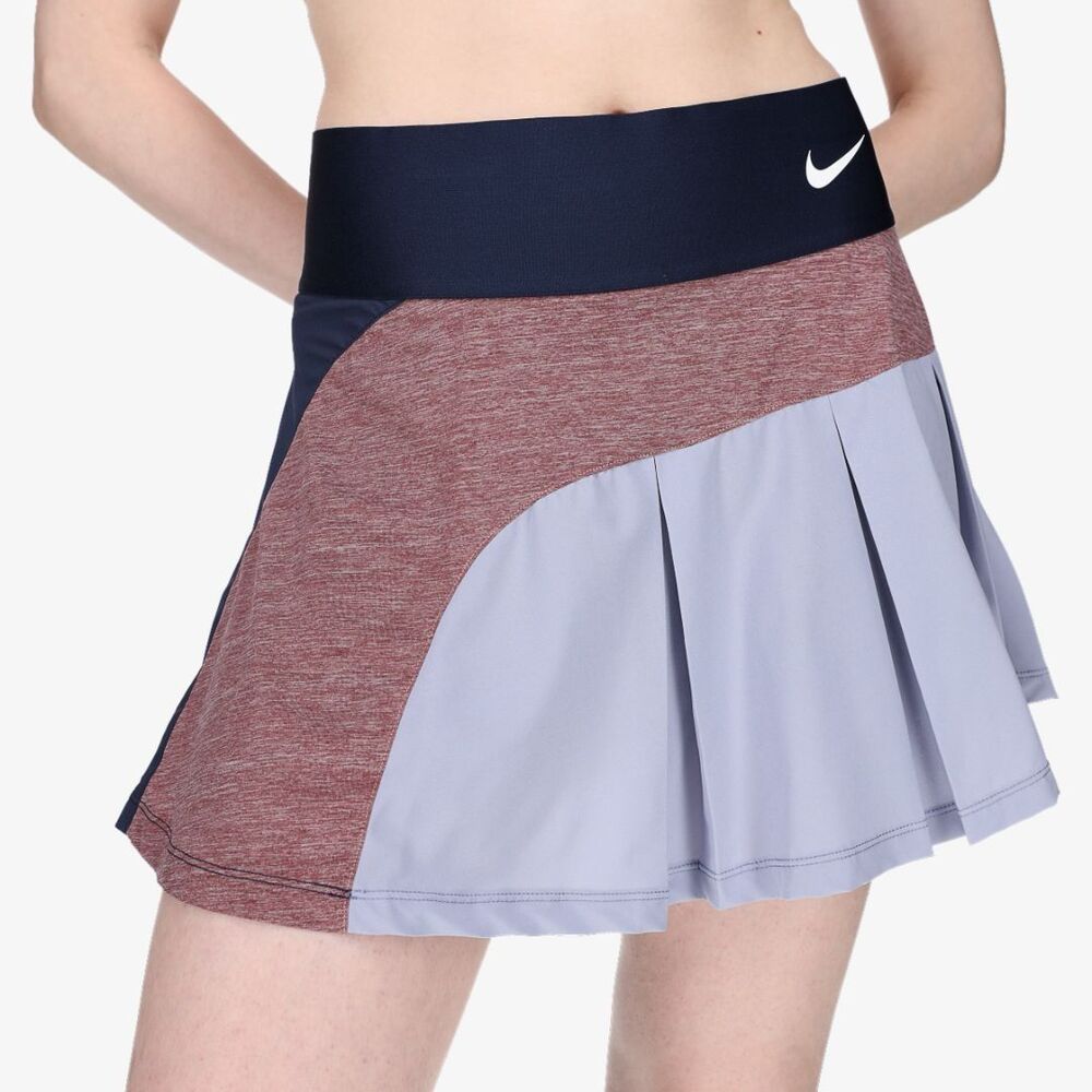 Nike Dri Fit Standard Fit Colorblock Pleated Skort Large Pickleball Tennis Golf